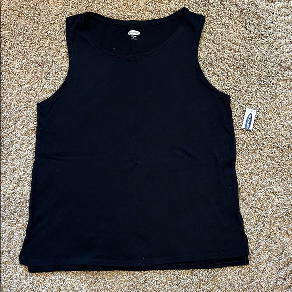 Old Navy Women’s Classic Black Tank Top in Large NWT - Picture 1 of 4